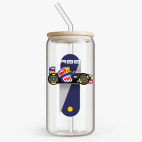 Банка с бамбуковой крышкой