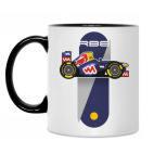 Кружка двухцветная