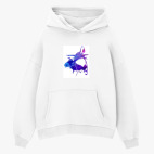 Толстовка худи оверсайз