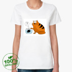 Женская футболка органик