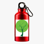 Металлическая бутылка 400 мл UV-DTF