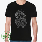 Мужская футболка органик