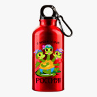 Металлическая бутылка 400 мл UV-DTF