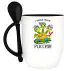 Кружка с ложкой