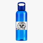 Прозрачная спортивная бутылка