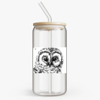 Банка с бамбуковой крышкой