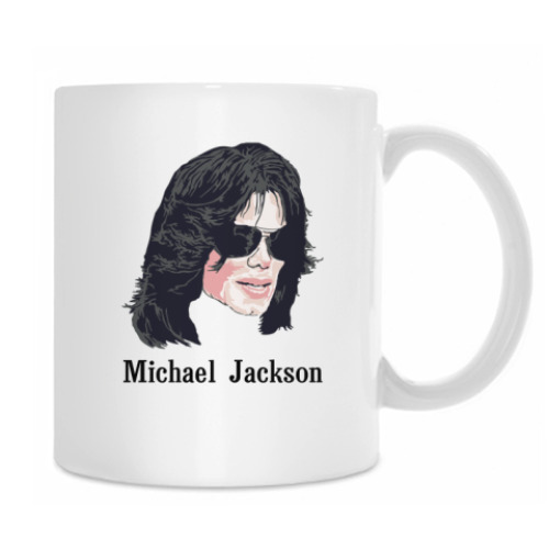Кружка с принтом Michael Jackson