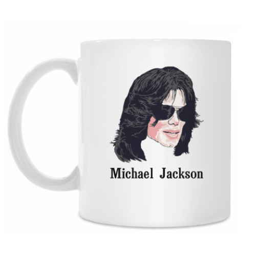 Кружка с принтом Michael Jackson