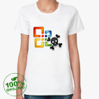 Женская футболка органик