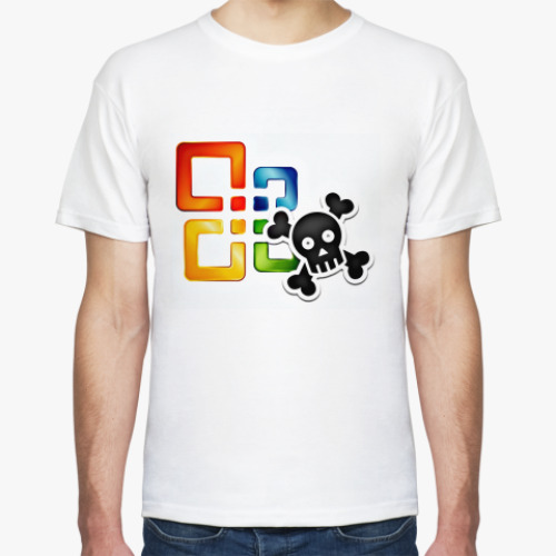 Футболка с принтом Хакер