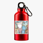 Металлическая бутылка 400 мл UV-DTF