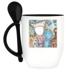 Кружка с ложкой