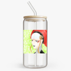 Банка с бамбуковой крышкой