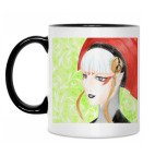 Кружка двухцветная