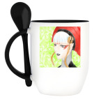 Кружка с ложкой