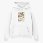 Толстовка худи оверсайз