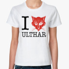 Классическая женская футболка Кошки Ултара