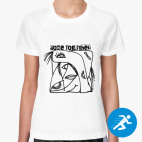 Женская спортивная футболка