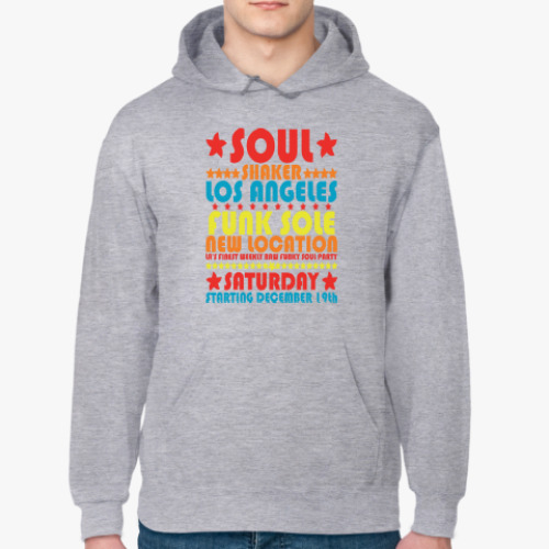 Толстовка худи с принтом SOUL