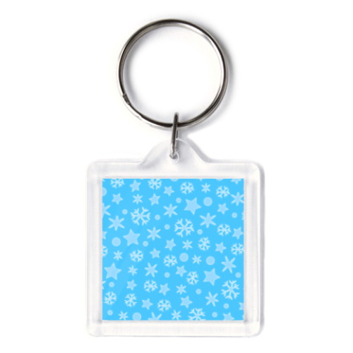 Брелок Снежное небо