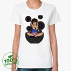 Женская футболка органик