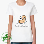 Женская футболка органик