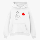 Толстовка худи оверсайз