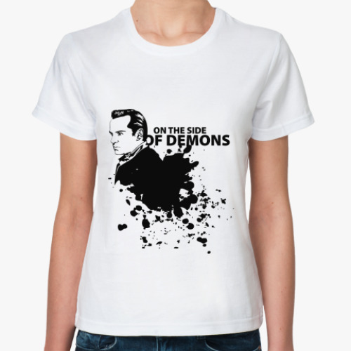 Классическая футболка On the side of Demons