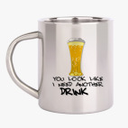 Кружка металлическая