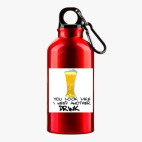 Металлическая бутылка 400 мл UV-DTF