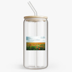 Банка с бамбуковой крышкой