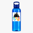 Прозрачная спортивная бутылка