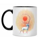 Кружка двухцветная