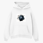 Толстовка худи оверсайз