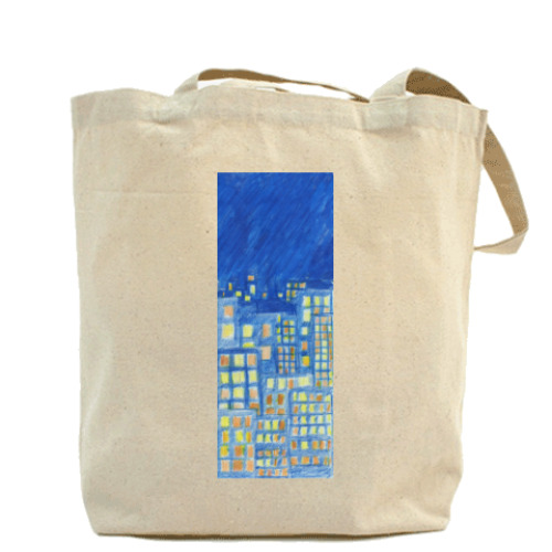 Сумка шоппер  'Ночной город'