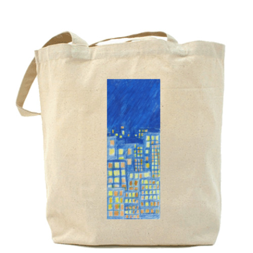 Сумка шоппер  'Ночной город'