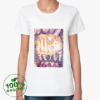 Женская футболка органик