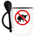 Кружка с ложкой