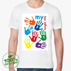 Мужская футболка органик