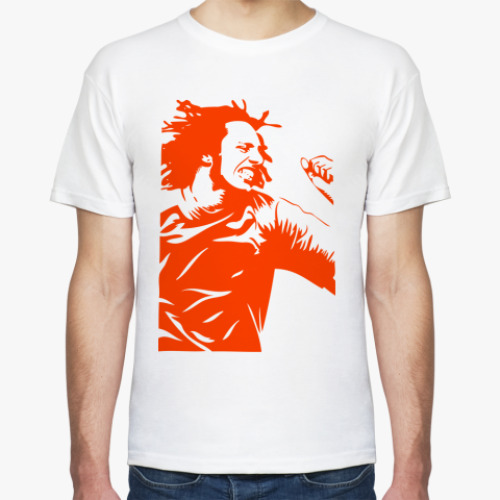 Футболка с принтом Zack De La Rocha