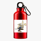 Металлическая бутылка 400 мл UV-DTF