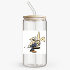 Банка с бамбуковой крышкой