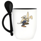 Кружка с ложкой