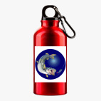 Металлическая бутылка 400 мл UV-DTF