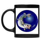 Кружка цветная UV-DTF