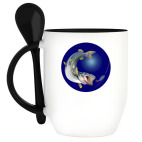 Кружка с ложкой