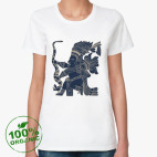 Женская футболка органик