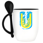 Кружка с ложкой