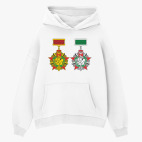 Толстовка худи оверсайз