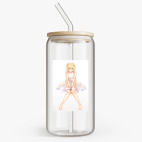 Банка с бамбуковой крышкой